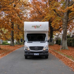 Mighty Big Six Motorhome – 6 Berth Front View