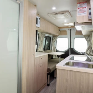 Mighty Deuce Motorhome – 2 Berth Kitchen