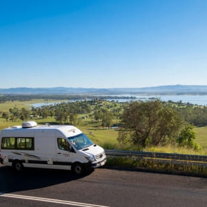 Mighty Deuce Motorhome – 2 Berth Side View