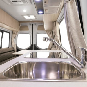 Mighty Deuce Motorhome – 2 Berth Sink