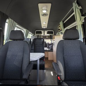 Mighty Double Down AU Cab Seats and Rear Dinette