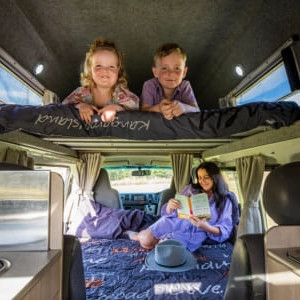 Mighty Double Down Campervan – 4 Berth Bed