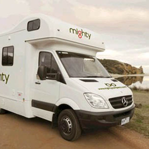 Mighty Double Up Motorhome – 4 Berth – travel