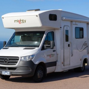 Mighty Double Up Motorhome – 4 Berth Exterior