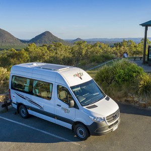 Mighty Highball AU Aerial Camper at Scenic Lookout