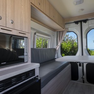 Mighty Highball AU Empty Rear Dining and Kitchen Interior