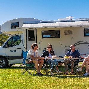 maui Beach 4 Berth AU Exterior Mercedes Side Awning Group