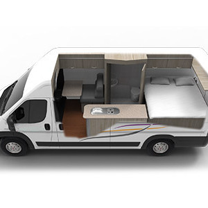 Go Cheap Tamar Motorhome -2 Berth-Cutaway