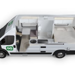Go Cheap Tamar Motorhome – 2 Berth Layout 1 Go Cheap Tamar Motorhome – 2 Berth Layout 1