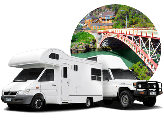 campervan hire in Launceston, Tasmania