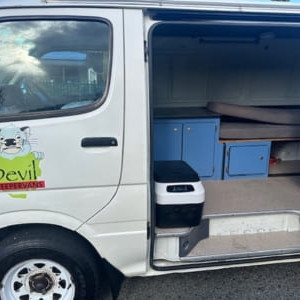 TM Sleepervan – 2 Berth Side View TM Sleepervan – 2 Berth Side View