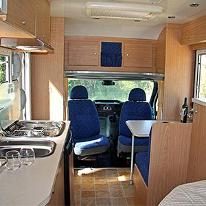 KC Southern Cross Motorhome – 2 Berth – internal photo