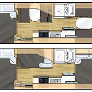 AS Motorhome – 6 Berth – layout
