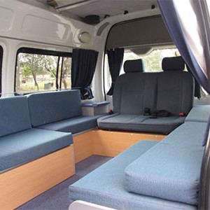 BM Family Hi-Top Campervan – 4 to 5 Berth – internal photo