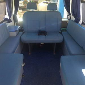 BM Family Hi-Top Campervan – 4 to 5 Berth – internal photo