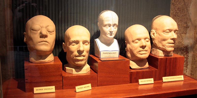 Death Masks at Old Melbourne Gaol