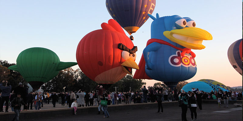Hot Air Balloons, Canberra