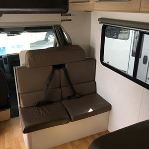 KC Elite Motorhome – 6 Berth – seats