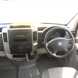 KC Elite Motorhome – 6 Berth – steering wheel