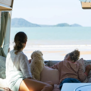 Mighty Deuce Plus Motorhome – 3 Berth Back View