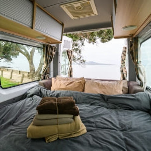Mighty Deuce Plus Motorhome – 3 Berth Bed