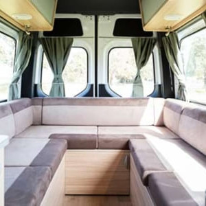 Mighty Deuce Plus Motorhome – 3 Berth Interior 2