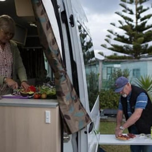 Mighty Deuce Plus Motorhome – 3 Berth Kitchen