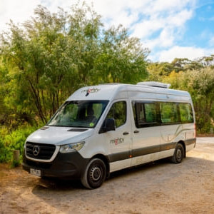 Mighty Deuce Plus Motorhome – 3 Berth Side View