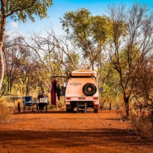 RS Campers 4WD – 2 Berth Back View