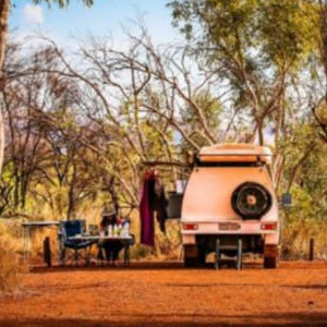 RS Campers 4WD – 2 Berth Back View