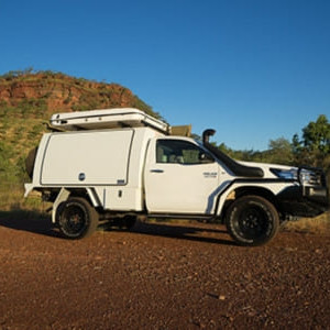 RS Campers 4WD – 2 Berth Side View 2
