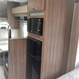 Serenity Conquest Slideout Motorhome – 5 Berth – cupboard