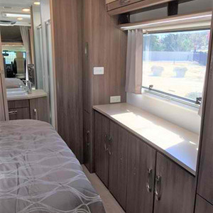 Serenity Conquest Slideout Motorhome – 5 Berth – living area