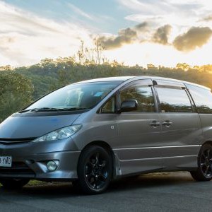 AW CP Campervan – 2 Berth AU Exterior Front View At Sunset