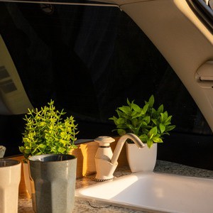 AW CP Campervan – 2 Berth AU Interior Sink And Bench Detail