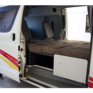 CA Cruiser Campervan – 4 Berth – bed