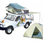 CB Bush Ranger Roof Top Tent - 2 to 5 Berth - main photo