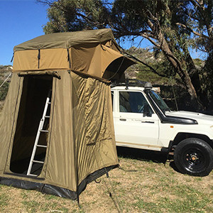 BM Troopy Rooftop-Ground Tent 4WD – 4 Berth-tent-sideview
