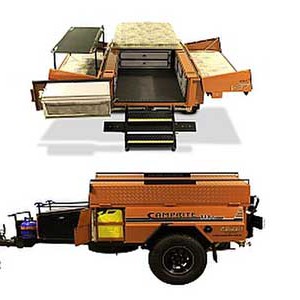 BB 4WD RTT Plus Trailer Camper – 2 Berth-trailer-layout
