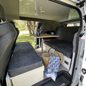 GC LDV Eco Campervan – 2 Berth Interior Dining Area From Sliding Door