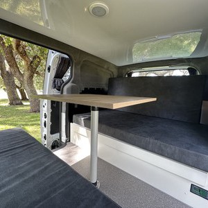 GC LDV Eco Campervan – 2 Berth Interior Dining Table And Bench Seats