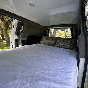 GC LDV Eco Campervan – 2 Berth Interior Rear Double Bed