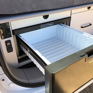 GC LDV Eco Campervan – 4 Berth-fridge (1)