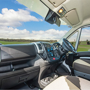 LGM Royale Motorhome – 6 Berth-driver-cabin