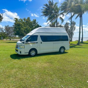 Camperman Maxie Deluxe HighTop Campervan – 4 Berth Exterior Camperman Maxie Deluxe HighTop Campervan – 4 Berth Exterior