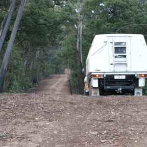 CA Hilux 4WD – 2 Berth Back View 2