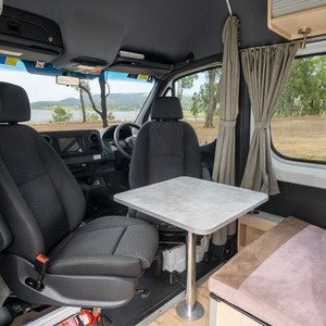Apollo Euro Plus AU Cab Seats and Table