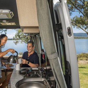 Apollo Euro Plus AU Couple in Kitchen