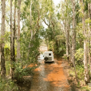 RS Hilux – 2 Berth Sleep Inside Back View