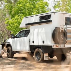 RS Hilux – 2 Berth Sleep Inside Side View 2
